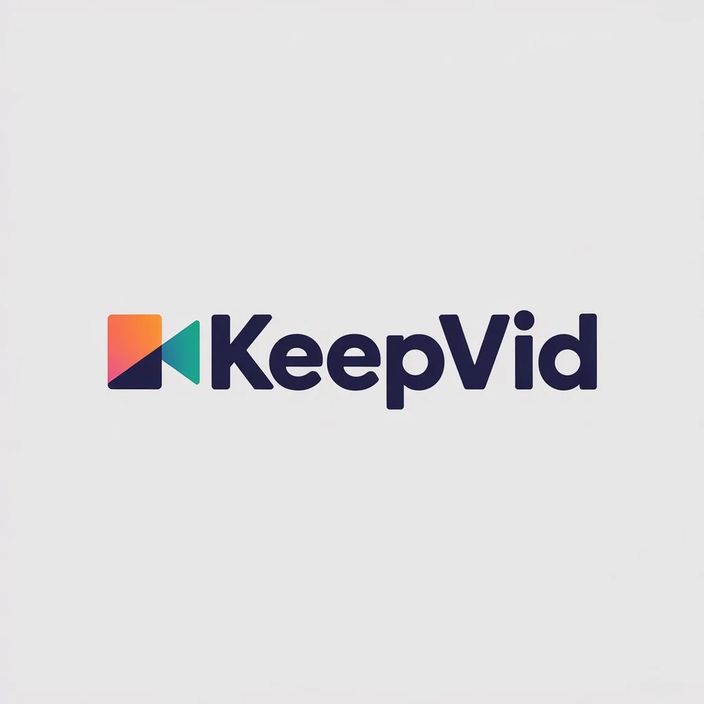 شعار KeepVid  برنامج تنزيل أغاني وفيديوهات من الإنترنت بسهولة وسرعة عالية