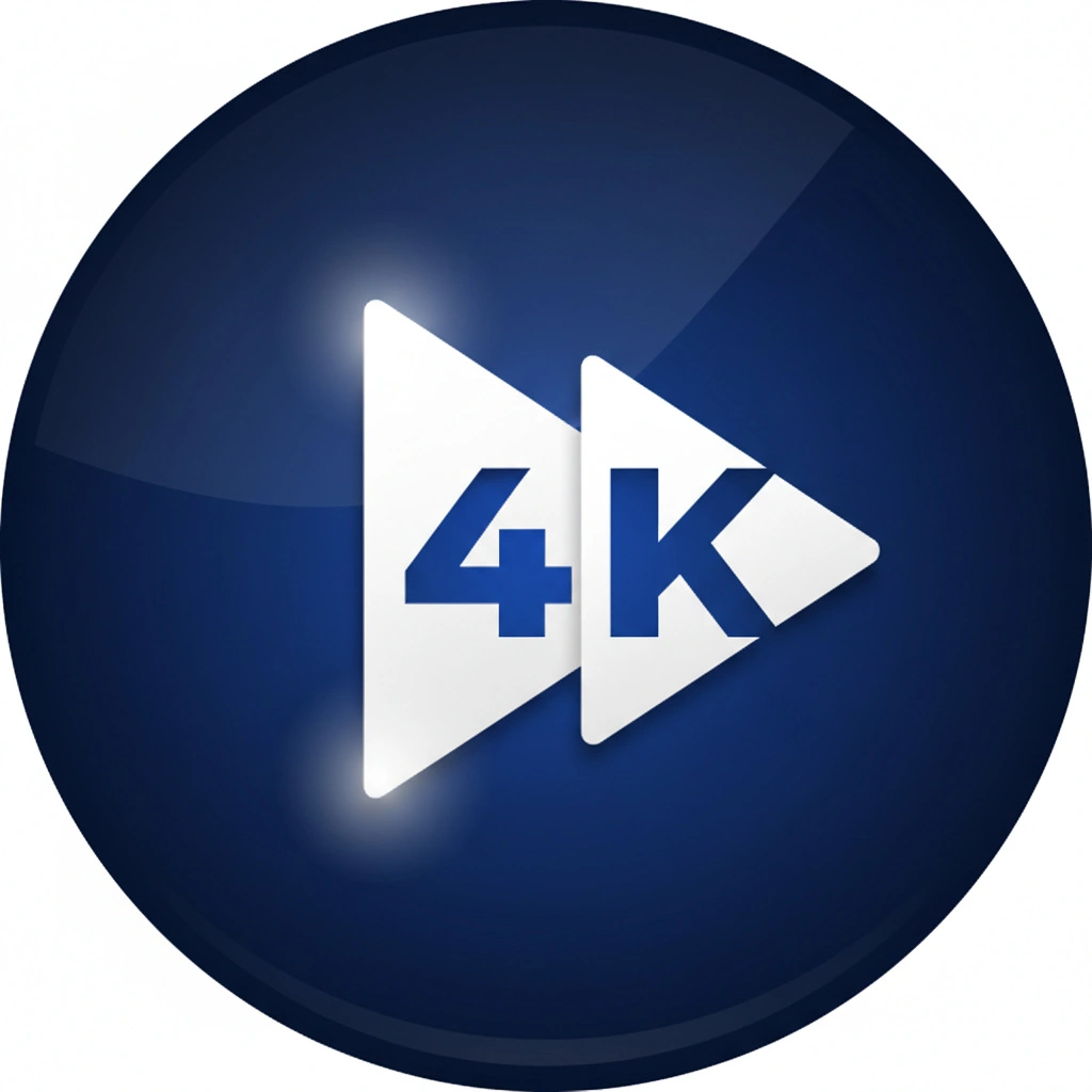 شعار 4K Video Downloader  برنامج تنزيل أغاني وفيديوهات بجودة 4K عالية